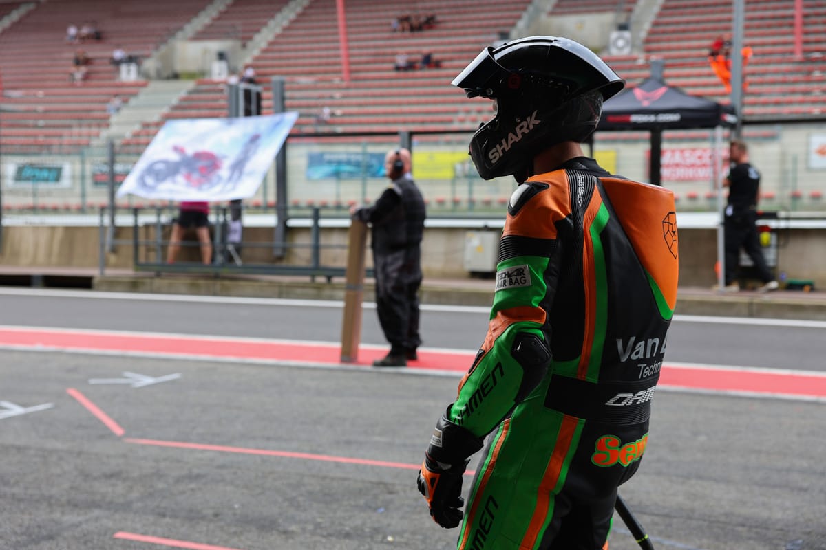 Senna bij Spa-Francorchamps